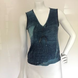 Just Cavalli cropped top. Size M.